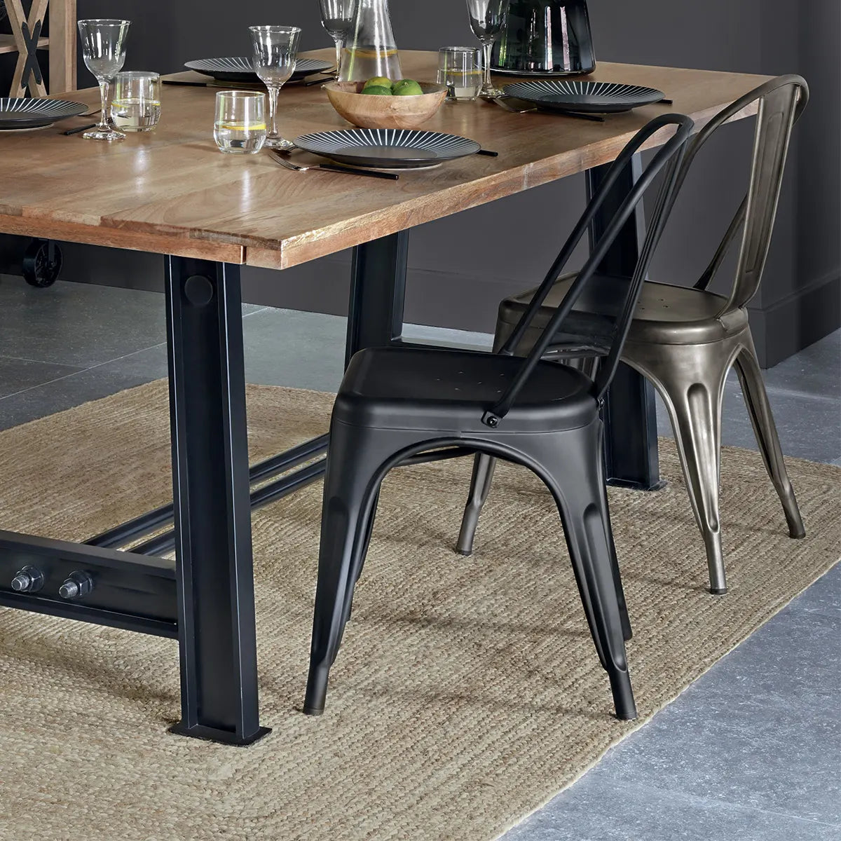 Трапезен стол atmosphera Niko, Метал