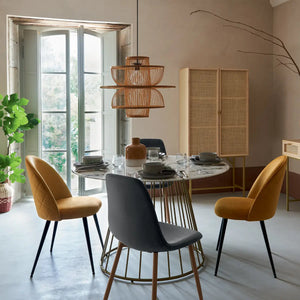 Трапезен стол atmosphera Slano, Велур