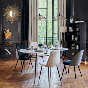 Трапезен стол atmosphera, Черен Каре