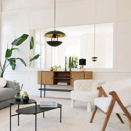 Кресло atmosphera Amza, Букле, Бял, Хевея