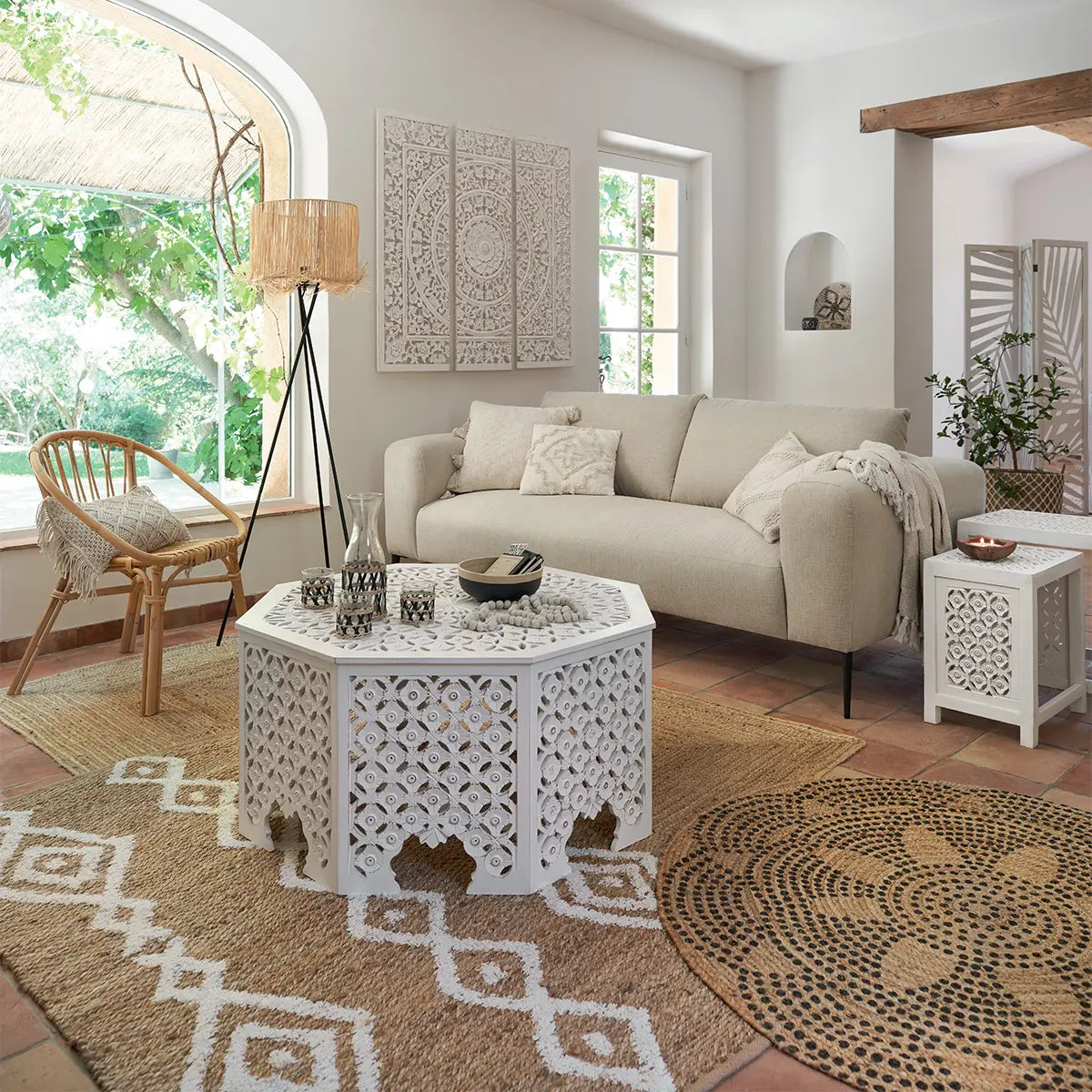 Двуместно канапе atmosphera Moira, 220x97x86 cm