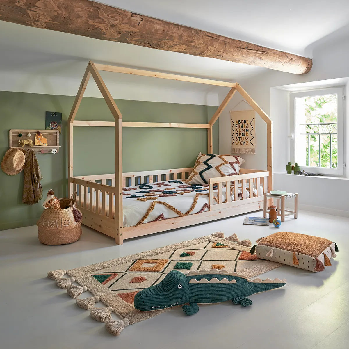 Детска плюшена играчка atmosphera Croco, 80 cm