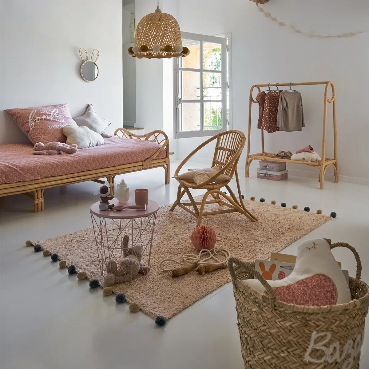 Детски стол atmosphera Leo, Ратан