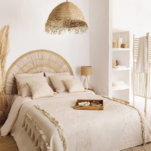 Сет сгъваем кош atmosphera Sea view, Памук, Бежов