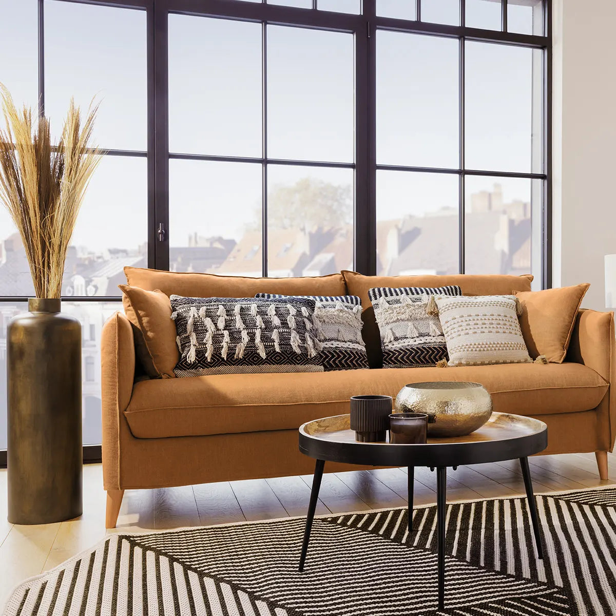 Ваза atmosphera Antique, Метал, 76.5 cm