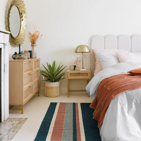 Спално бельо atmosphera Landiha, 260x240 cm, Памук перкал