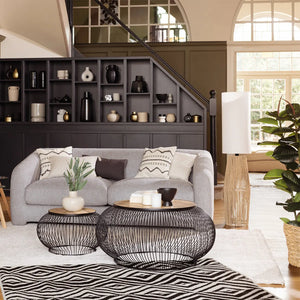 Триместен разтегателен диван atmosphera Guppy, 198x98x73 cm