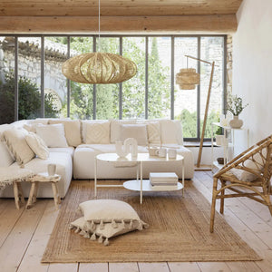 Ваза atmosphera Olme, Керамика, Бял, 20 cm