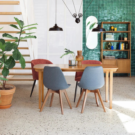 Трапезна маса Oliver, 160x80 cm, Дъб