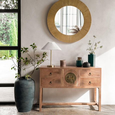 Конзолна маса atmosphera Jiling, 112 x 40 cm, Акация