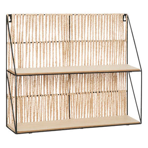 Рафт за стена atmosphera Sofia,  Метал, 48x40 см