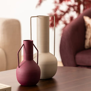 Ваза atmosphera Sylvain, 20 cm, Червен