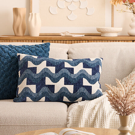 Декоративна възглавница atmosphera Jacquard Chenille, 38x58 cm