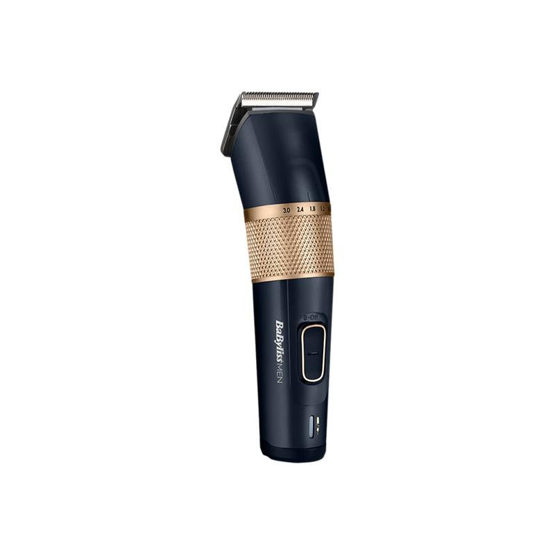Безжична машинка BaByliss E986E, Литиево-йонна батерия, Карбонови титаниеви ножчета, Златен/Черен