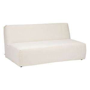 Двуместен модулен диван atmosphera Kiona, Букле, 165x99x75 cm