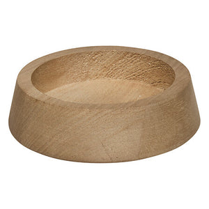 Свещник atmosphera Wonj, Дърво, Ø14x19 cm