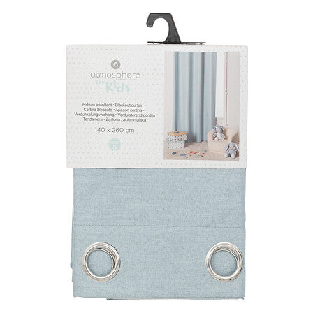 Детска завеса atmosphera, Син, 140x260 cm