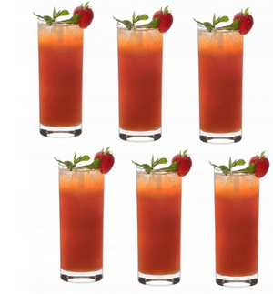 Сет чаши за сок LAV Liberty, 360 мл, 6 бр