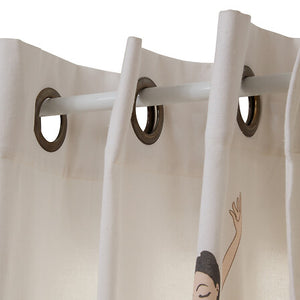 Детска завеса atmosphera Tufted Ballerina, 140×260 cm