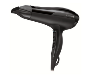 Uscător de păr Remington D5210, 2200 W, 2 viteze, concentrator, negru