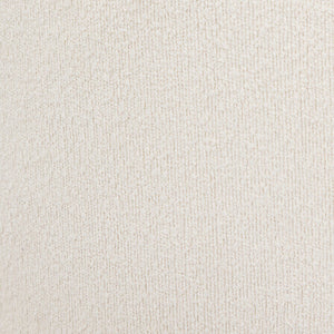 Пуф със съхранение atmosphera Kaydi, Букле, Бял