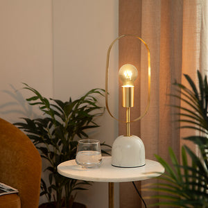 Настолна лампа atmosphera Edi, 44 cm, Златист