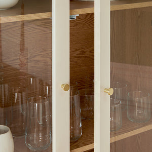 Шкаф с витрина atmosphera Bloomy, 4 врати, 180 cm, MDF