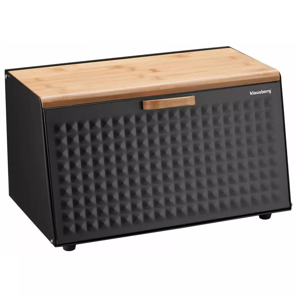 Кутия за хляб Klausberg, Двустранно отваряне, 36x22x20 cm