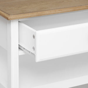 Холна маса atmosphera Solen, 110x45 cm, Бял