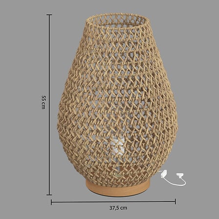 Нощна лампа atmosphera Etel, 55 cm