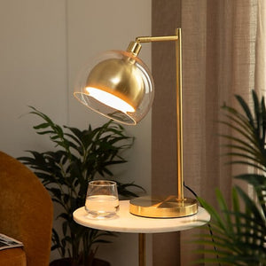 Настолна лампа atmosphera Dolce Riviera, 48 cm, Метал и цимент