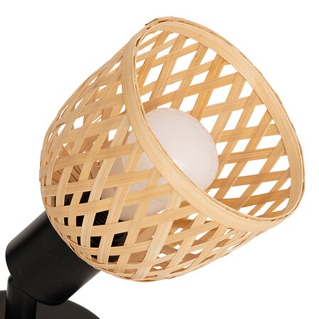 Лампа atmosphera Lio, 10 cm, Метал, Бамбук