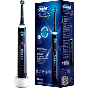 Електрическа четка за зъби Oral-B Genius X, Черен