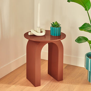 Помощна маса atmosphera Stoa, MDF, Ø40 см