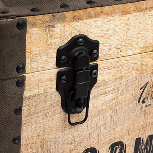 Пуф ракла atmosphera Silas, Мангово дърво