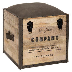 Пуф ракла atmosphera Silas, Мангово дърво