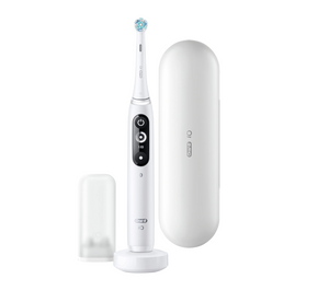 Електрическа четка за зъби Oral-B iO7, с AI, Бял