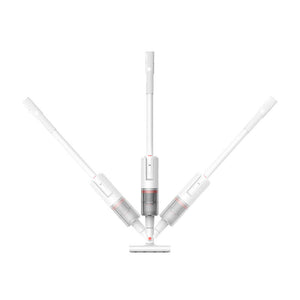 Прахосмукачка Deerma DX888, 600W, Сила на всмукване 15,000Pa, Контейнер 0.45 л, Модулен дизайн, Бял