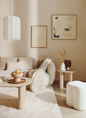 Двуместен диван atmosphera Nesky, Бял, 192x99x72,5 cm