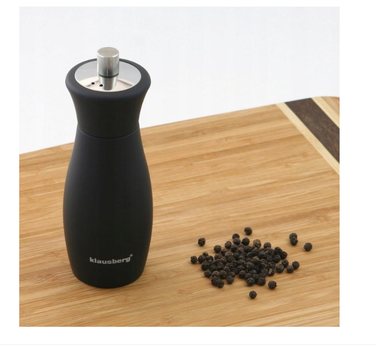 Мелничка Klausberg 7342, Инокс, Черен