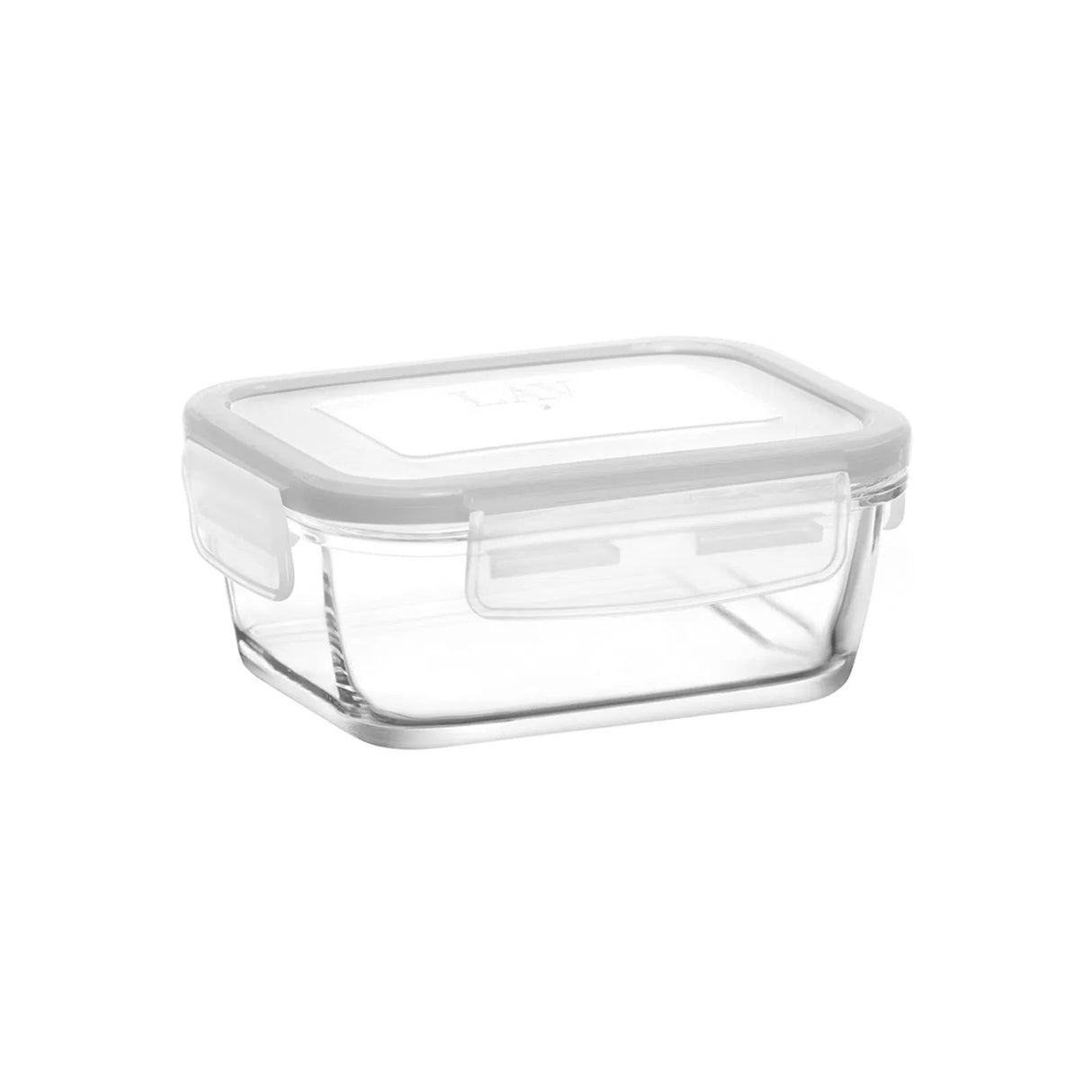 Borcan de sticlă LAV Fresco, 400 ml, capac transparent