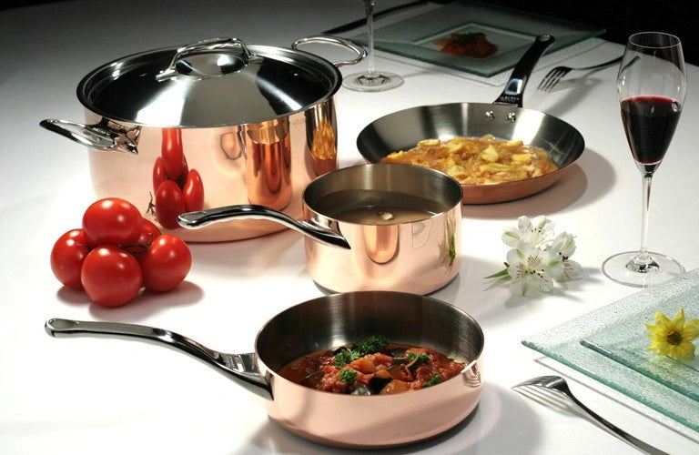 Тиган за пържене de Buyer Prima Matera, 28 cm, Мед