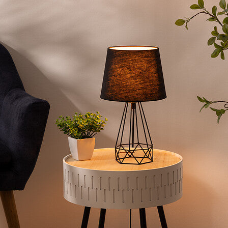 Настолна лампа atmosphera Moca, 35 cm, Различна форма