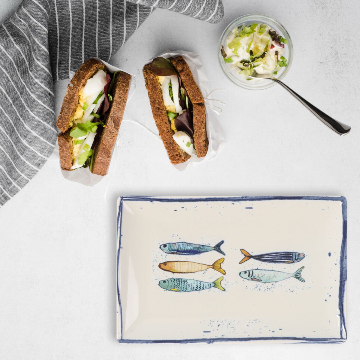 Platoul LA MEDITERRANEA Peixe