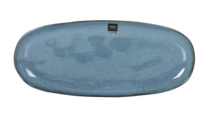 Farfurie ovală LA MEDITERRANEA Morell, 34x15 cm, porțelan