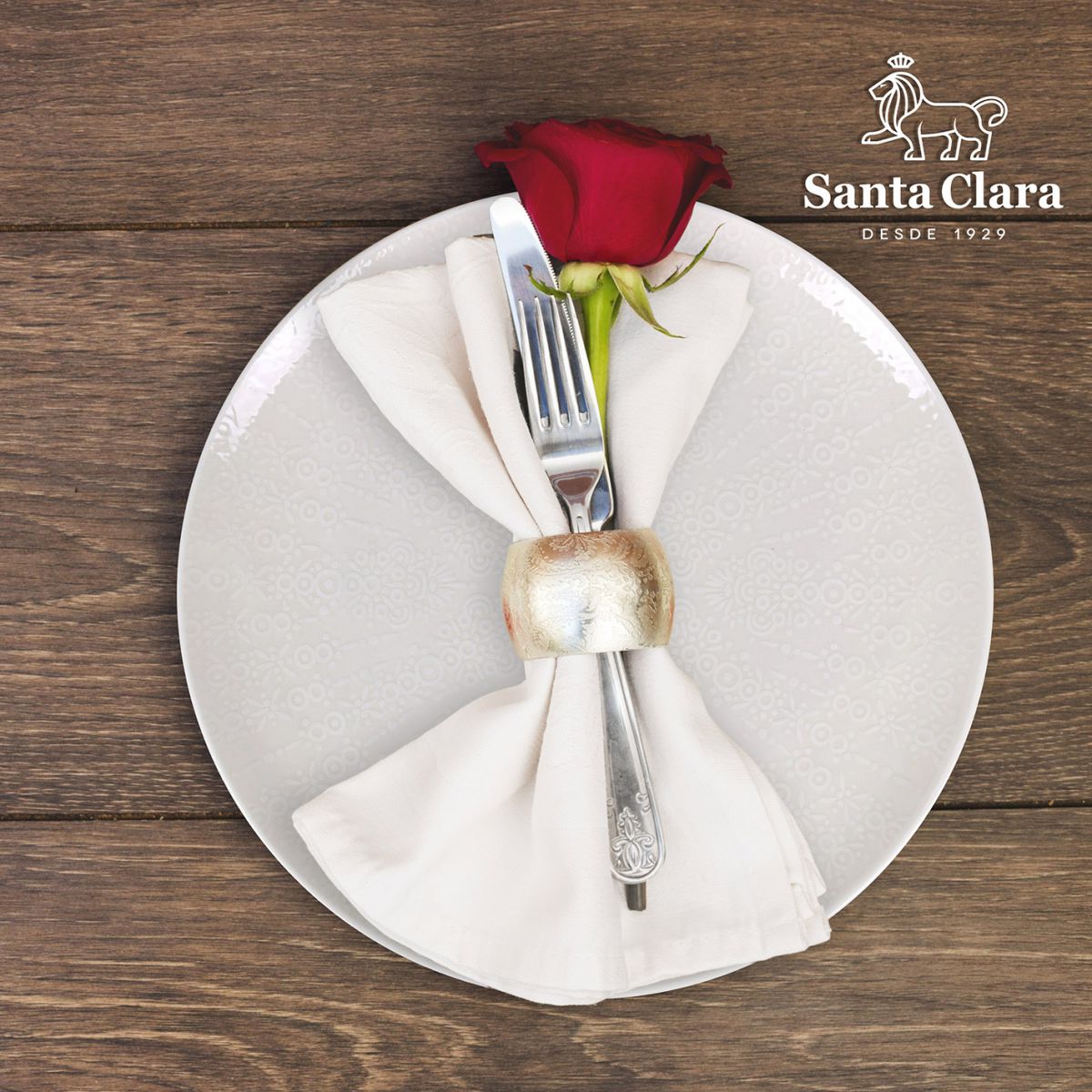 Set de cină Santa Clara Coruña, 12 piese, porțelan
