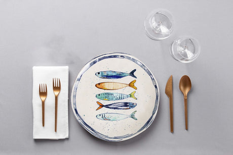 Основна чиния LA MEDITERRANEA Peixe, 26 cm, порцелан
