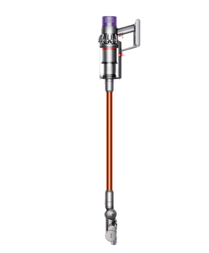 Вертикална прахосмукачка Dyson V10 Absolute 44888301, 525W, 29.4V, 0.76 л, Автономия 60 мин, Сив/Оранжев