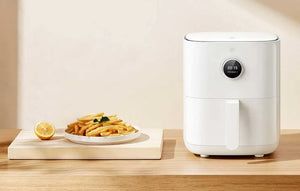 Фритюрник без мазнина Xiaomi Mi Smart Air Fryer BHR4849EU, 1500W, 3.5 л, 8 програми, Бял