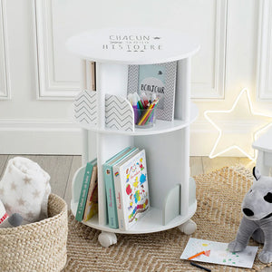 Детски въртящ шкаф за книги atmosphera, MDF